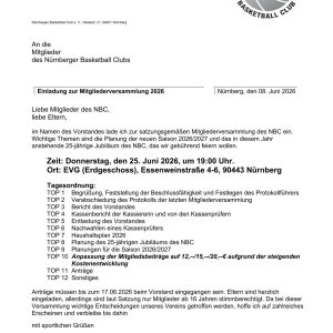 Einladung zur Mitgliederversammlung 2026