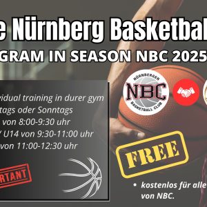 Kooperationspartner des NBC ist Elite Nürnberg Basketball